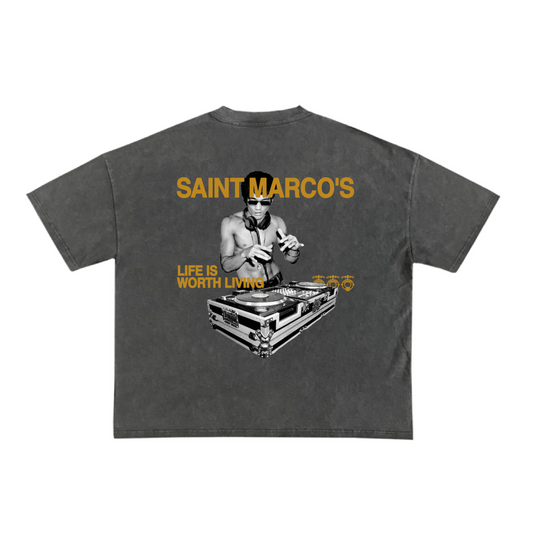 DISCOTEQUE GREY TEE